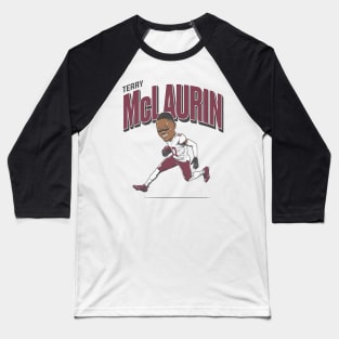 Terry Mclaurin Caricature Baseball T-Shirt